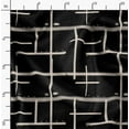 thumbnail image 2 of Soimoi Texture Print, Velvet Fabric, Decor Sewing Fabric by The Yard 54 Inch Wide,Decorative Fabric for Upholstery and Home Accents, Black & White, 2 of 6