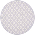 thumbnail image 4 of SAFAVIEH Cambridge Karen Geometric Wool Area Rug, Lavender/Ivory, 6' x 9', 4 of 10