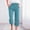 Sky Blue, variant on Womens Pull On Capris Womens Casual Dragonfly Graphic Elastic Waisted Loose Pants Straight Leg Trousers With Pocket