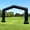 Black, variant on Wellcomer 21Ft Airtight Inflatable Arch , Polygon archway with air pump - Black
