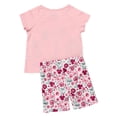thumbnail image 5 of Minnie Mouse Girls 2 Piece Shorts and Short Sleeve T-Shirt Set Pale Pink, 3T, 5 of 5