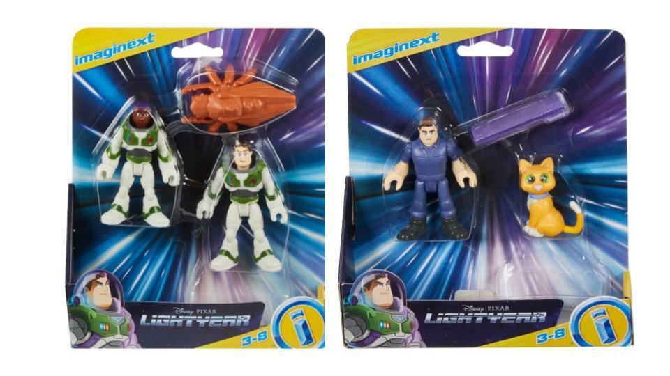 Bundle of 2 Imaginext Disney Pixar Action Figure 2Pack (Buzz