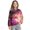 Hot Pink, variant on SOFTCCLO Girls Hoodies Space Galaxy Print Pullover Hoodie Top Casual Cozy Hoodies for Girls Size 3-4Y