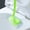 Green, variant on Clearance Under $10 Skegnu Toilet Bowl Brush And Holders With 2 Type Capability Brush-Rubber Brush And Slit Brush- Toilet Bowl Brush Clean Every Corner Of The Toilet Toilet Cleaner