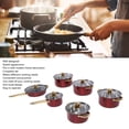 thumbnail image 3 of Stainless Steel Cookware Set, Stylish Kitchen Cooking Cookware Set Multifunctional  for Kitchen, 3 of 7