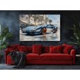thumbnail image 2 of Stunning Blue Lamborghini Countach Canvas Print - High-Quality Luxury Automotive Wall Art - Handcrafted Supercar Decor for Car Enthusiasts, 2 of 7