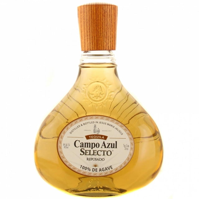 Paquete de 3 Tequila Campo Azul Selecto Reposado 750 ml Campo Azul Paquete de 3