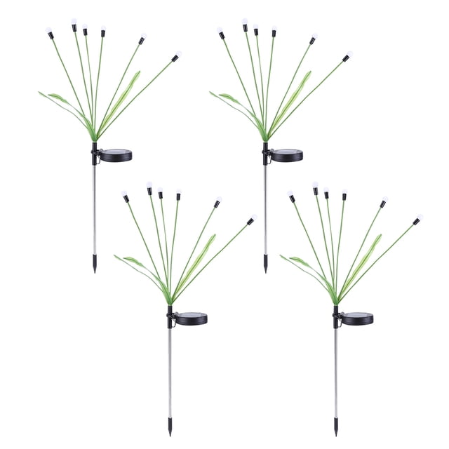 Luz Solar Para Césped Lámpara de césped Firefly Luz de ambiente impermeable para terraza Balcón (D) Ehuebsd Para estrenar