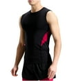 thumbnail image 1 of aidice Plus Size Mens Compression Undershirts Tank Tops Sleeveless Quick Drying T Shirts Solid Color T Shirts, 1 of 5