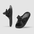 thumbnail image 2 of Anuirheih Slip on Sandals Women,Summer Women Slippers Fashion Casual Thick Bottomed Bathroom Bath Shoes(Black), 2 of 3