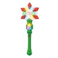 thumbnail image 2 of Christmas Snowflake Wand Flashlight | Light-Up Projection Magic Wand | LED Glitter Stick | Twinkling Light Effect | Handheld Puzzle Toy | Plastic | Battery Operated | 1 Pack, 2 of 5