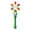 green, variant on KEINXS Christmas Snowflake Wand for Kids Light Up Wand Multiple LED Colors Frozen Party Favors Holiday Stocking Stuffers for Kids Light Up Toys for Girls & Boys