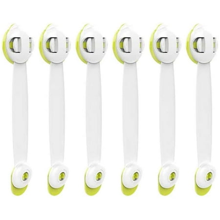 Lot De 6 Trongle Bloque Porte Bebe Avec 4 Angles Protectrices Securite Placard Enfant Pour Placard De Tiroir Placard Refrigerateur Poubelle Facile A Installer Pour Deverrouiller Sans Outils Walmart Canada
