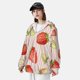 thumbnail image 3 of Balery Strawberries Sudadera ligera de manga larga con capucha y protección solar UPF 50+ para hombre y mujer, ideal para pesca y running-X-Large, 3 of 7