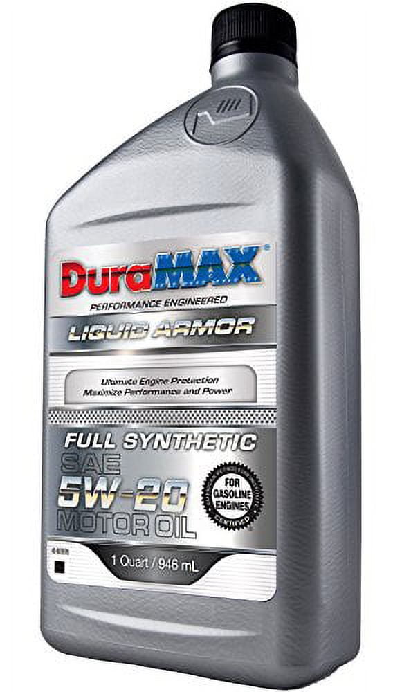 DuraMAX Full Synthetic Advanced Detergency Motor Oil 5W-20, 12 qt ("pack"12)