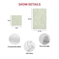 thumbnail image 7 of Sage Green Branches Kitchen Dish Towels for Drying Dishes Set of 4, Vintage Art Farmhouse Waffle Weave Microfiber Hand Tea Bathroom Towels Quick Dry & Absorbent Towel 12x12, 7 of 7