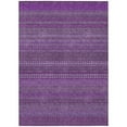 thumbnail image 2 of Addison Rugs Chantille Indoor/Outdoor Transitional Stripes Eggplant Washable Rectangle Rug, 10' x 14', 2 of 6