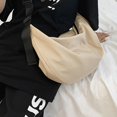 thumbnail image 3 of Bolso grande de nailon con forma de bola de masa bandolera unisex con correa ajustable, 3 of 5