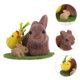 thumbnail image 3 of Preciosa decoración de conejitos de dibujos animados decoración de conejo creativo adorno de escritorio animal, 3 of 6
