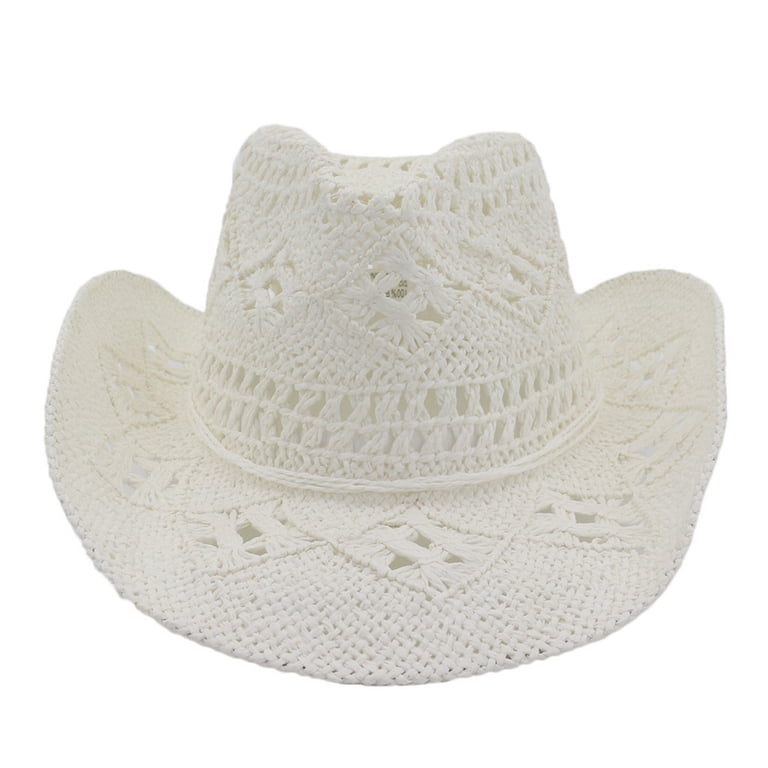 Beach Sun Hat In Pure White - One Size Cheers Beaches Floppy Sun Hat - Ivory – Mellow Monkey main image 4