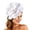 White, variant on Gtoiithly Women's Elegant Flower Fascinator Hat, Feather Headpiece for Bridal Shower, Wedding, Formal Events & White