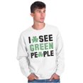 thumbnail image 3 of Funny Saint Patrick's Day Irish Pride Sweatshirt for Men or Women Brisco Brands S, 3 of 5