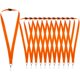 thumbnail image 1 of Lanyards WEZEBEL de 12 unidades, naranja, de poliéster con cierre de seguridad, 1 of 5