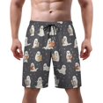 thumbnail image 1 of NICKSUN Men's Swim Trunks, Cute Print Quick Dry Summer Board Beach Shorts with Mesh Lining and Pockets, 1 of 6