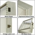 thumbnail image 5 of Shadow Box Frame 8x10 Wood Deep Display Case With Beads Door And Glass Window  Memory For Pictures Medals Memorabilia Collections Rustic Grey, 5 of 7