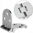 thumbnail image 4 of Butler Tray Hinge for Heavy Duty Folding Furniture Accessories, Flip Top Hinge Round Edge for Computer Tables Sewing Machines Windows Doors Folding Tables, Silver 4PCS, 4 of 5