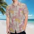 thumbnail image 5 of High Quality Hawaiian Shirts for Men Short Sleeve Aloha Beach Shirt Floral Summer Casual Button Down Shirts Blouses SN9QIW, 5 of 7