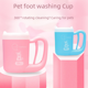 thumbnail image 5 of Vaso para lavar patas de mascotas Vaso para lavar patas de perro Vaso de silicona para limpiar patas de gato Vaso para lavar patas de perro Suministros de limpieza, 5 of 5