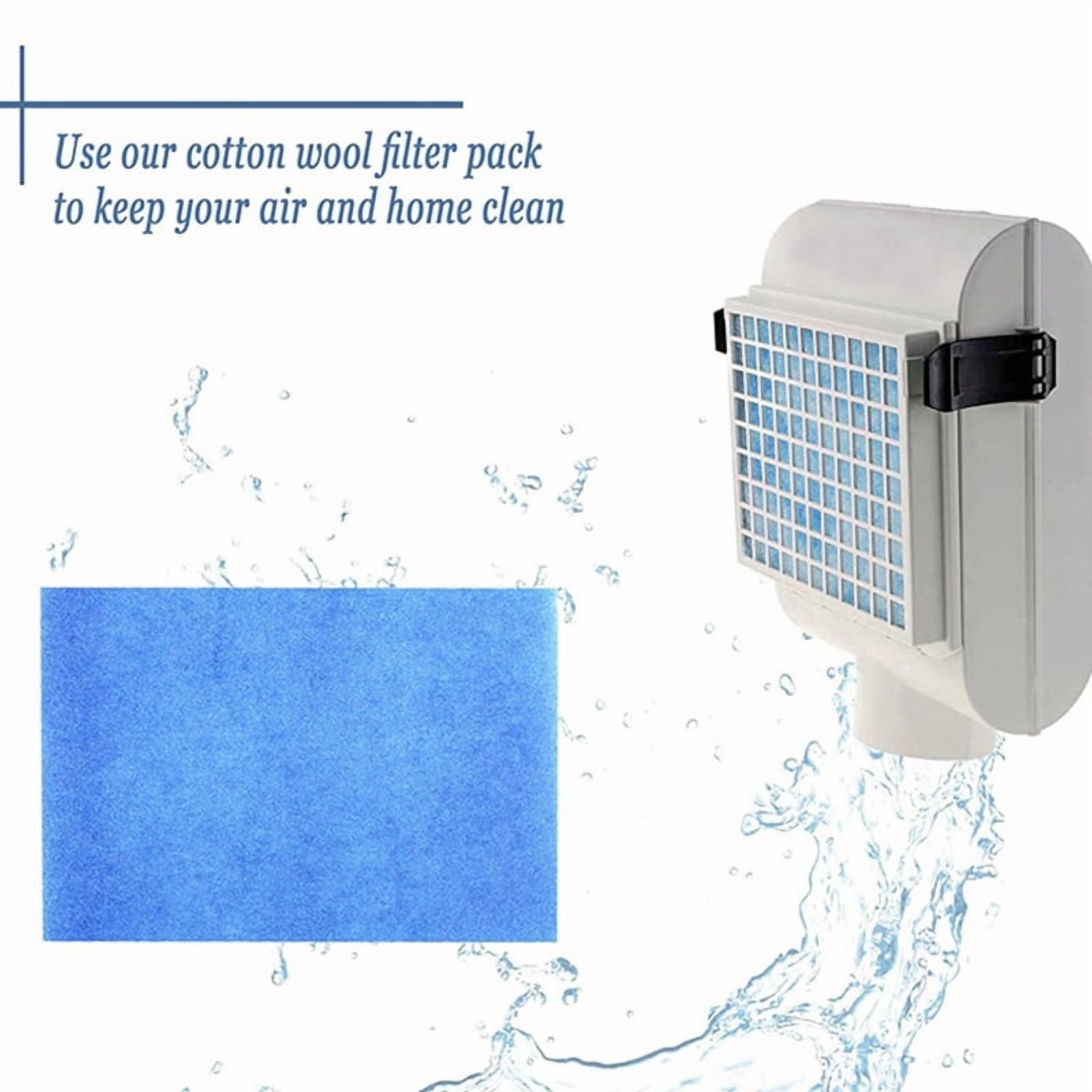 24 PCS Dryer Vent Filters Replacement for Funmas Vent Indoor Dryer Vent Air Purification Filter  Reduce Odor