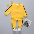 thumbnail image 2 of xaweyi Toddler Baby Boy Fall Winter Clothes Long Sleeve Sweatshirt and Pants Set 2 Piece Sweatsuit Outfit,Sizes 7-8 Years, 2 of 4