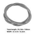 thumbnail image 2 of KAKOWELY basketball hoop 2pcs Basketball Net Threading Cord Replacement Heavy Duty Basketball Netting String Basketball Hoop Net Thread Rope For Kids Adults School Community Park Outdoor Use, 2 of 5