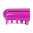 thumbnail image 2 of Zentra Crochet yarn guide ring, finger support, heavy-duty, knitting thimble, accessory Purple, 2 of 10