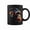Light Blue, variant on Monkey Zoo Colourful Monkey Face Polygon Animal Motif Monkey Coffee Mugs