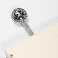 thumbnail image 3 of Black and White Easter Vintage Silver Lace-Edged Bookmark: a Delightful Gift for Book Lovers and Readers, 3 of 5