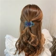 thumbnail image 3 of FcBaudy Pinces à Cheveux pour Femmes, Pinces à Cheveux pour Coiffage, Pinces à Cheveux pour Filles Pince à Cheveux en Strass Design Flexible Pince à Queue d'Aronde pour Femmes Pince à Cheveux, 3 of 4