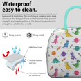 thumbnail image 3 of Womens White Dinosaurs Space Pattern Lunch Box for Work,Insulated Lunch Bag for Women,Loncheras Para Mujer,Leakproof Adult Lunch Bag for Work,Beach,Travel,Picnic,Camping, 3 of 7