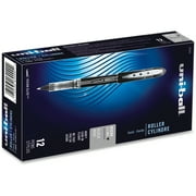 Uni-Ball Vision Elite Rollerball Pens, Micro Point (0.5mm), Black, 12 Count