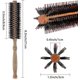 thumbnail image 2 of 3 Pieces Small Styling Hair Brush For Short Hair, Small Round Brush For Bang, 8, 2 of 5