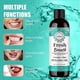 thumbnail image 5 of Coconut Pulling Oil for Fresh Breath and Oral Health, Teeth and Gums Mouthwash, Mint Oil Pulling Mouthwash with Tongue Scraper for Teeth Whitening Alc, 5 of 5
