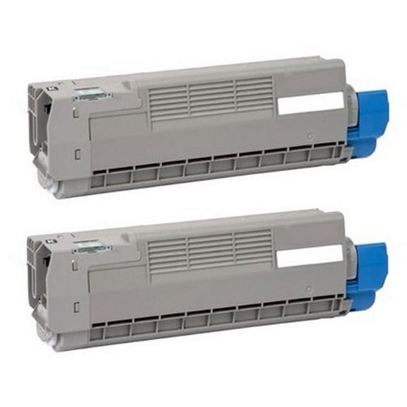 PrinterDash Compatible Replacement for OKI46507504_2PK - Black