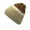 Beige, variant on Women Men Knitted Winter Fashion Sport Color Bear Hats Hairball Raccoon Warm Fleece In Ski Cap Trim Hat Warm Cap
