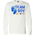 thumbnail image 3 of Inktastic Team Boy Long Sleeve T-Shirt, 3 of 5
