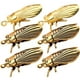 thumbnail image 2 of 6 piezas antiguas vintage de latón cigarra figura de cigarra de cigarro de cicada adorno de escritorio, 2 of 5