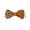 Orange, variant on Roberto Bow Tie - Tan - Extra Large