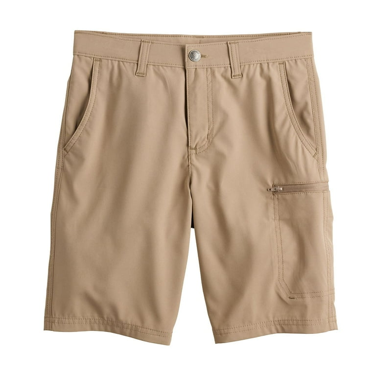 Husky khaki shorts deals