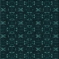 thumbnail image 1 of Ahgly Company Machine Washable Indoor Square Transitional Night Black Area Rugs, 7' Square, 1 of 7